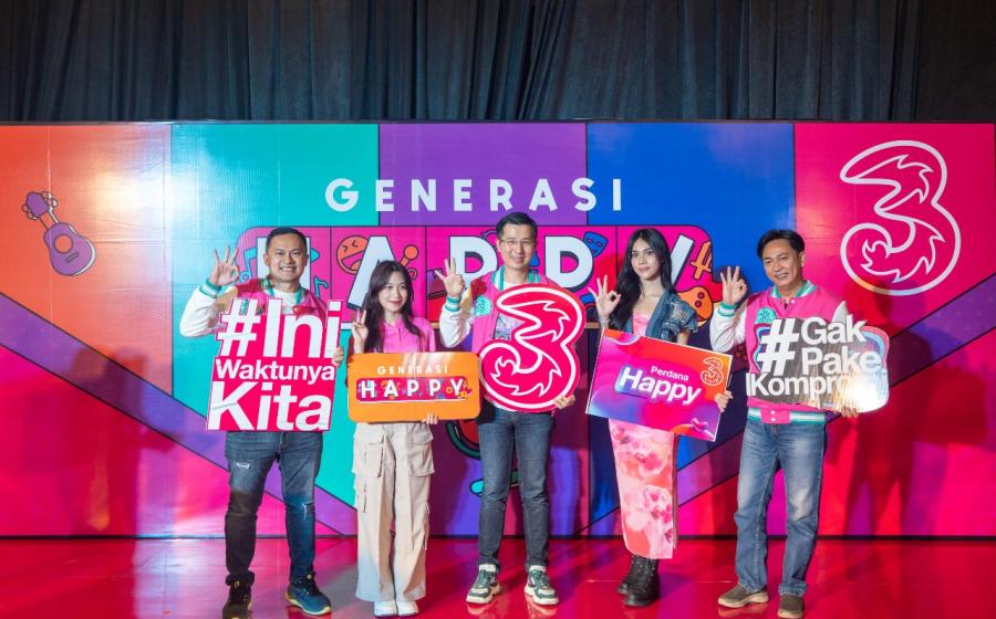Tri Ajak Gen Z di Jambi Tingkatkan Kreativitas dan Potensi Diri Melalui Generasi Happy 2024