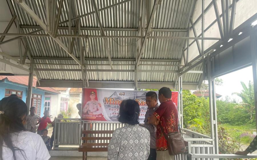 Polsek Sindang Kelingi Gelar Kegiatan Minggu Kasih Bersama Babinkamtibmas