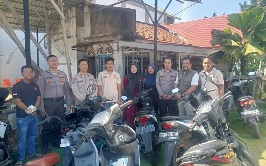Polsek Teras Terunjam Laksanakan Pengamanan Kampanye Terbatas di Mukomuko