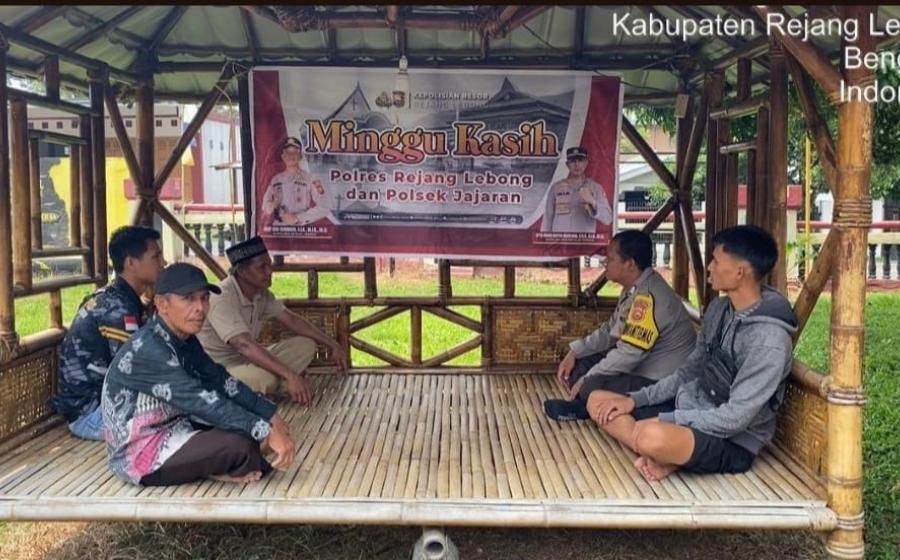 Polsek Padang Ulak Tanding Laksanakan Minggu Kasih dan Cooling System Jelang Pilkada