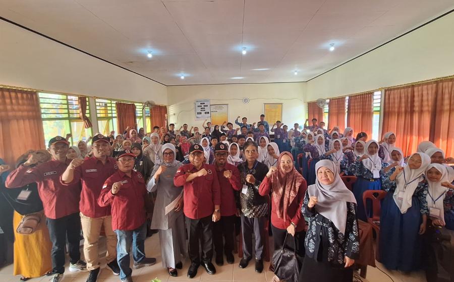 BNPT dan FKPT Bengkulu Gelar Kegiatan Pencegahan Radikalisme dan Terorisme di SMPN 7 Seluma