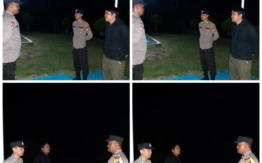 Perkuat Sinergi Antar Anggota, Polsek Muara Sahung Gelar Apel Malam Persiapan Penjagaan Keamanan dan Ketertiban