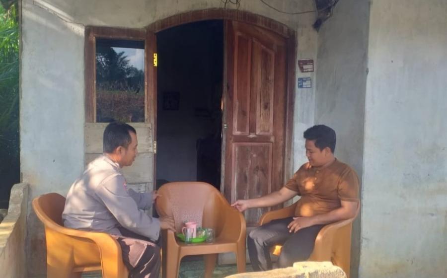 Polsek Padang Ulak Tanding Gelar Kegiatan Minggu Kasih Bersama Bhabinkamtibmas untuk Cooling System Jelang Pilkada