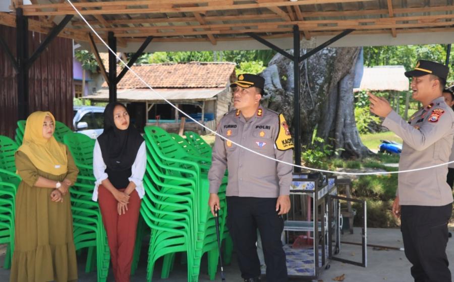 Kapolres Kaur Sambang Door to Door, Sampaikan Pesan Kamtibmas Pasca Pilkada