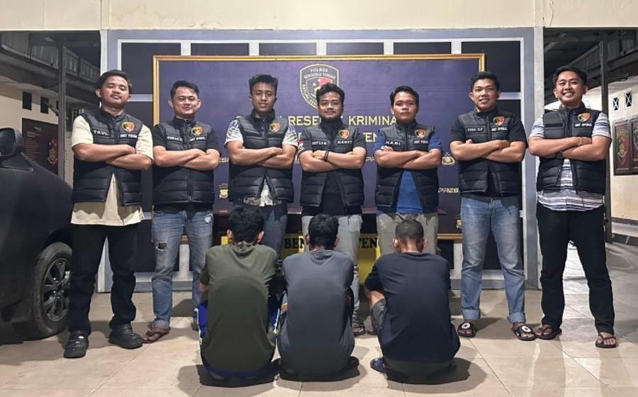 Sedang Main Judi Mahjong, 3 Pria Ditangkap Polres Benteng