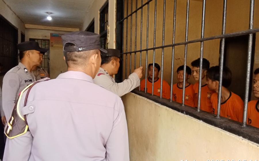 Polres Kaur Gelar Serah Terima Yanmas dan Kontrol Tahanan