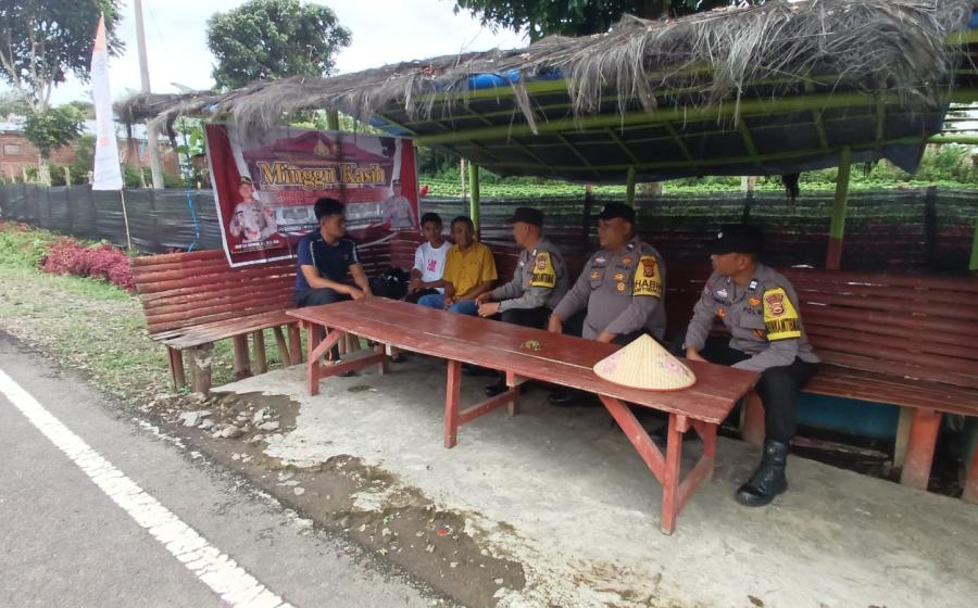 Polsek Selupu Rejang Gelar Minggu Kasih di Kelurahan Simpang Nangka untuk Meningkatkan Hubungan dengan Masyarakat