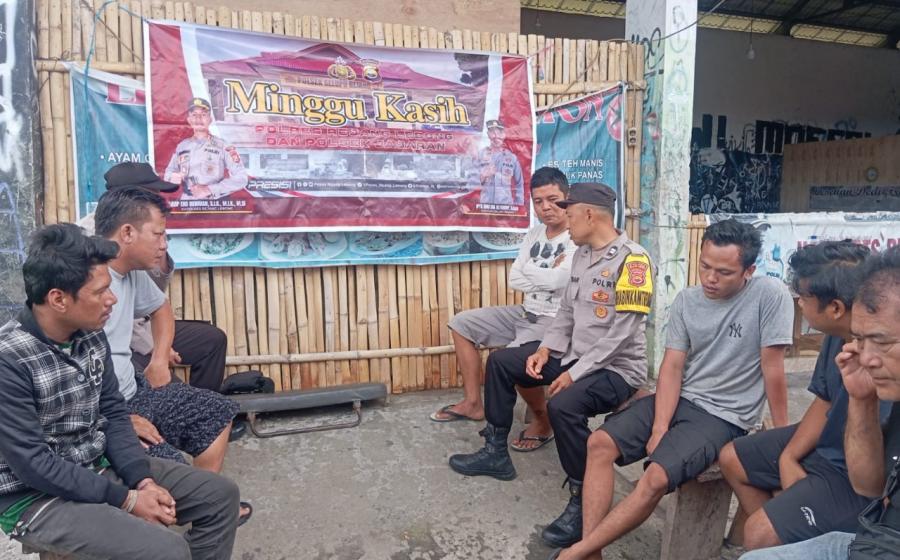 Polsek Selupu Rejang Gelar "Minggu Kasih" di Desa Kampung Baru