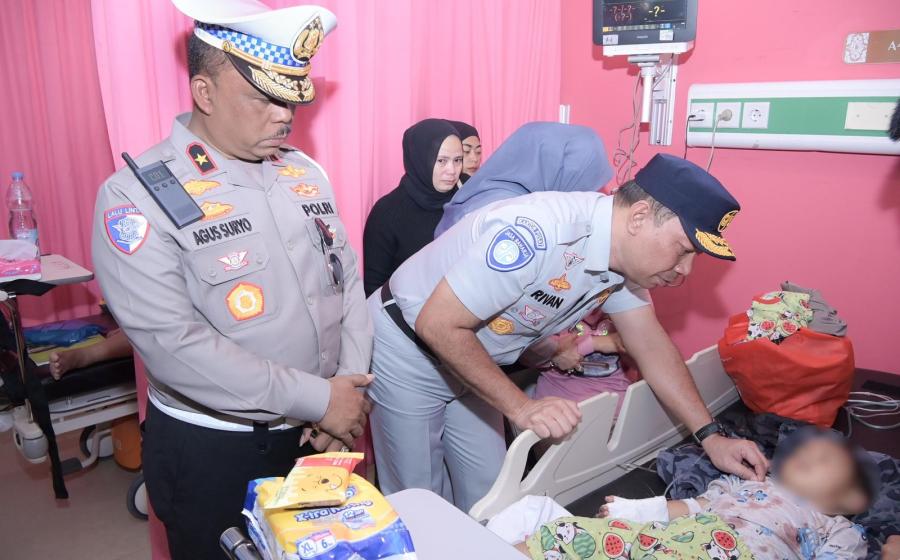 Rivan A. Purwantono : Jasa Raharja Santuni Seluruh Korban Kecelakaan Lalu Lintas di GTO Ciawi 2, Bogor