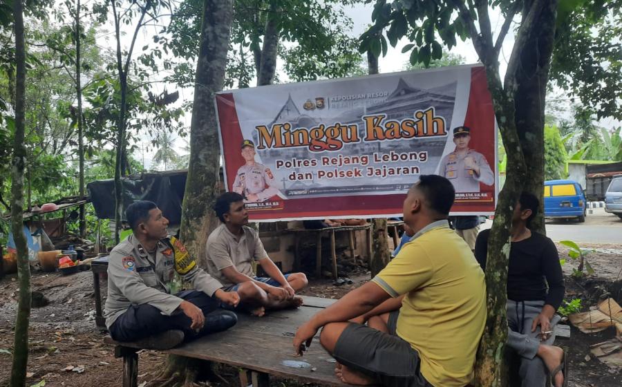 Polsek Padang Ulak Tanding Gelar "Minggu Kasih" untuk Dengarkan Aspirasi Warga
