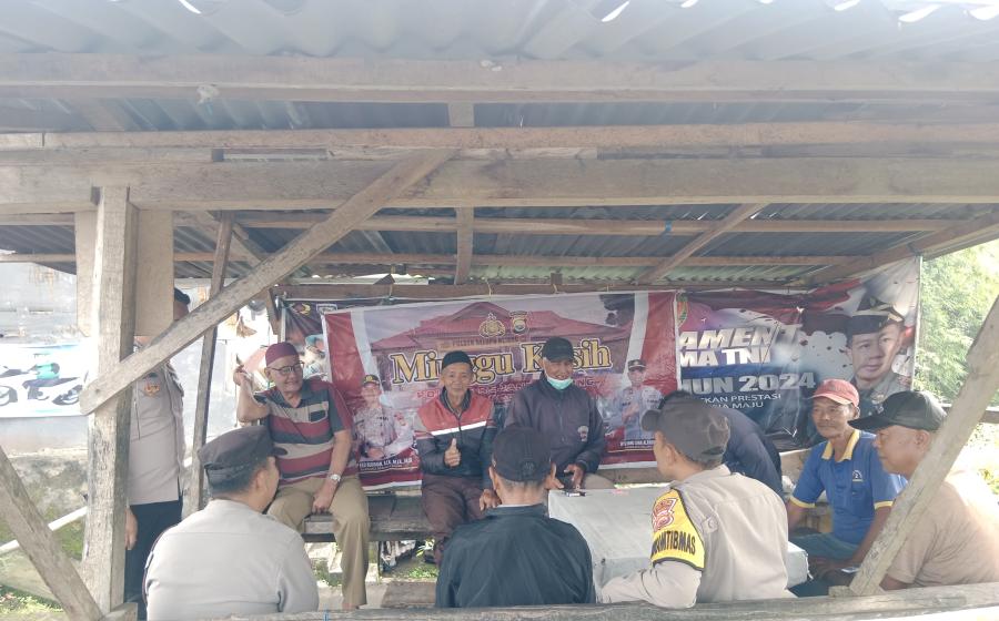 Polsek Selupu Rejang Gelar "Minggu Kasih" untuk Dengarkan Aspirasi Warga