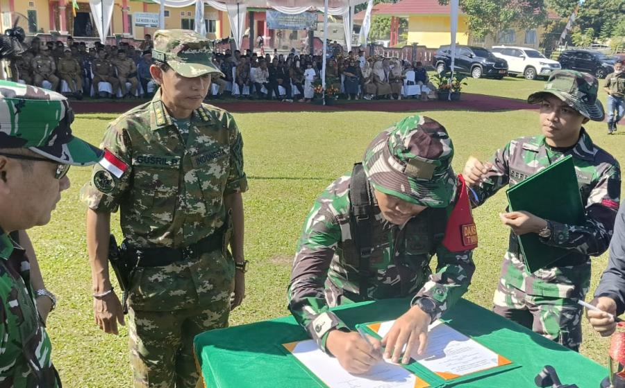 Pembukaan TMMD Ke-124 Kodim 0408/BS