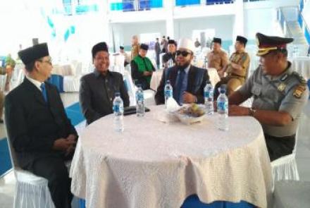 Nampak Walikota Bengkulu dan Direktur PDAM bersama para tamu undangan