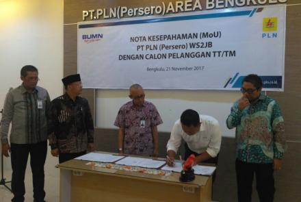 tanda tangan MoU