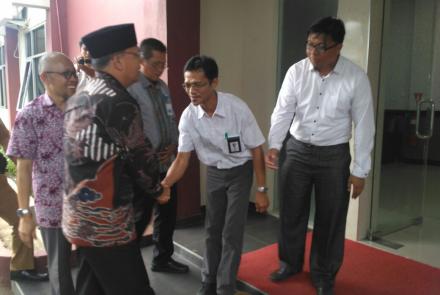 kedatngan plt Gubernur bengkulu