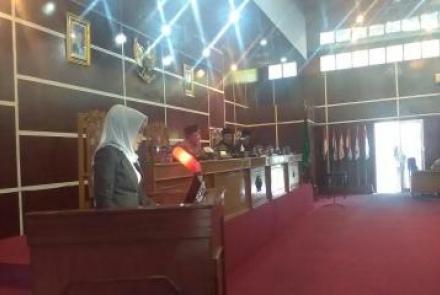 Paripurna Pandangan Umum Fraksi-Fraksi Terhadap Nota APBD-P Tahun 2017