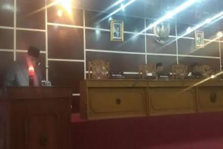 Paripurna Pandangan Umum Fraksi-Fraksi Terhadap Nota APBD-P Tahun 2017