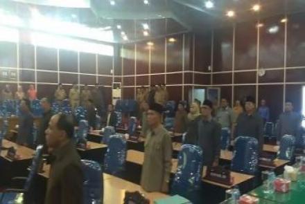 Paripurna Pandangan Umum Fraksi-Fraksi Terhadap Nota APBD-P Tahun 2017