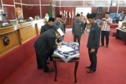 Paripurna DPRD Kota Bengkulu Menyepakati KUA PPAS Kota Bengkulu 2018