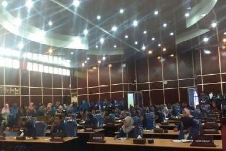 Kuliah Umum DPRD Kota Bersama Mahasiswa Bengkulu