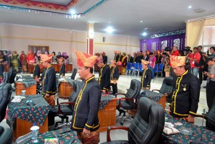 Rapat paripurna dalam rangka memperingati HUT Kabupaten Lebong ke-14