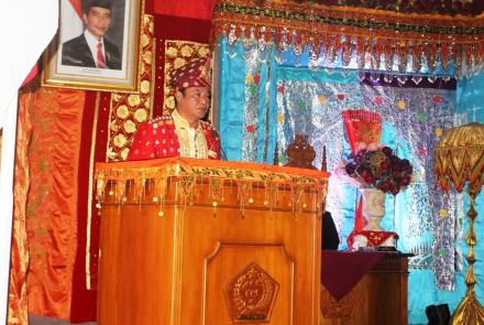 Rapat paripurna dalam rangka memperingati HUT Kabupaten Lebong ke-14