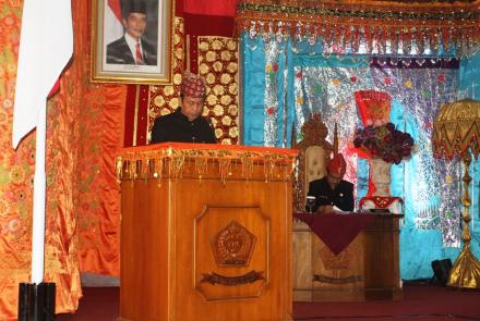 Rapat paripurna dalam rangka memperingati HUT Kabupaten Lebong ke-14