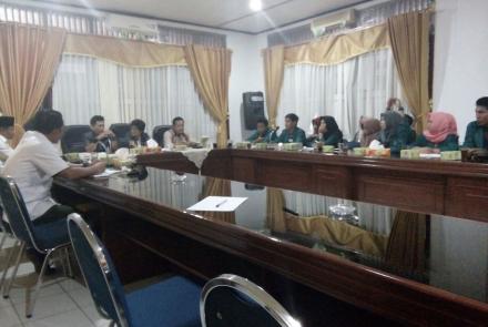 DPRD Bengkulu Utara Bersama Mahasiwa Universitas Ratu Samban