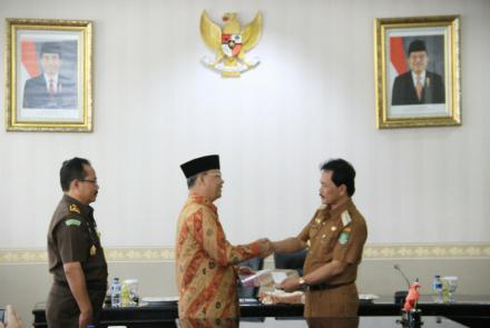 Aset dan lahan TAHURA telah diserahkan sepenuhnya ke pemkab Benteng