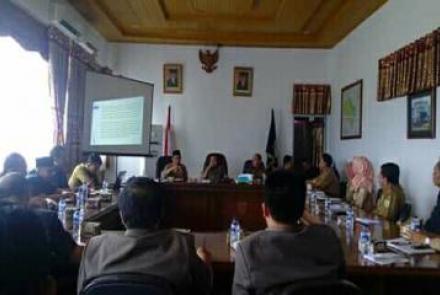 Rapat Pelaksanaan Pilot Project Admin (PPA) Di Pimpin Bupati Seluma Bundra Jaya