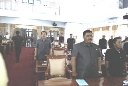 DPRD Seluma Gelar Paripurna Penyampaian Jawaban Enam Raperda