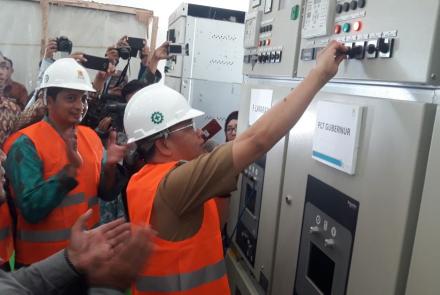 Rangkaian kegiatan Peresmian Gardu Induk 150 kV Kapasitas 2x60 MVA Pulau Baai dan Saluran Udara Tegangan Tinggi (SUTT) 150 KV Curup - Pulau Baii 