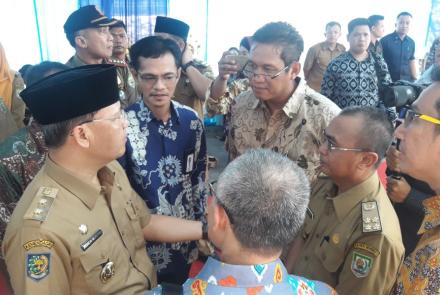 Rangkaian kegiatan Peresmian Gardu Induk 150 kV Kapasitas 2x60 MVA Pulau Baai dan Saluran Udara Tegangan Tinggi (SUTT) 150 KV Curup - Pulau Baii 