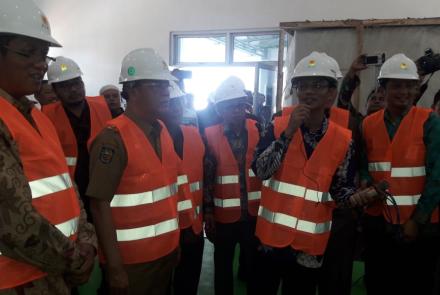 Rangkaian kegiatan Peresmian Gardu Induk 150 kV Kapasitas 2x60 MVA Pulau Baai dan Saluran Udara Tegangan Tinggi (SUTT) 150 KV Curup - Pulau Baii 