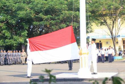 peringati upaca hardiknas kota bengkulu