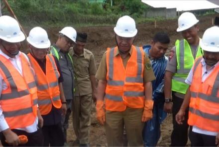 Bupati Rejang Lebong Resmikan dan Peletakan Batu Pertama