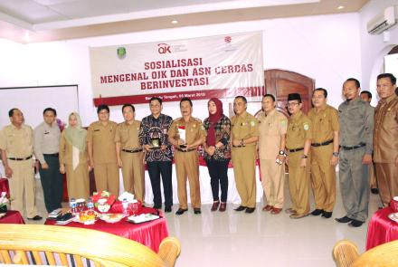 sosialisasi bersama OJK