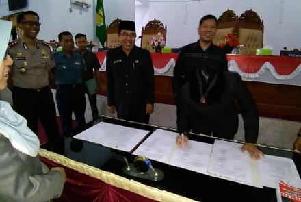 paripurna  DPRD seluma