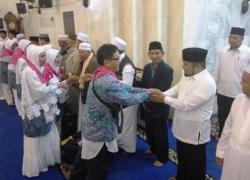 Pelepasan 242 orang Jemaah Calon Haji (JCH) asal Kota Bengkulu
