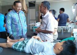 Komisi I DPRD Kota Bengkulu menggelar inspeksi mendadak (sidak) ke RSUD Kota Bengkulu