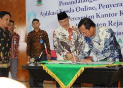 Mou Bank Bengkulu dan Pemda rejang Lebong